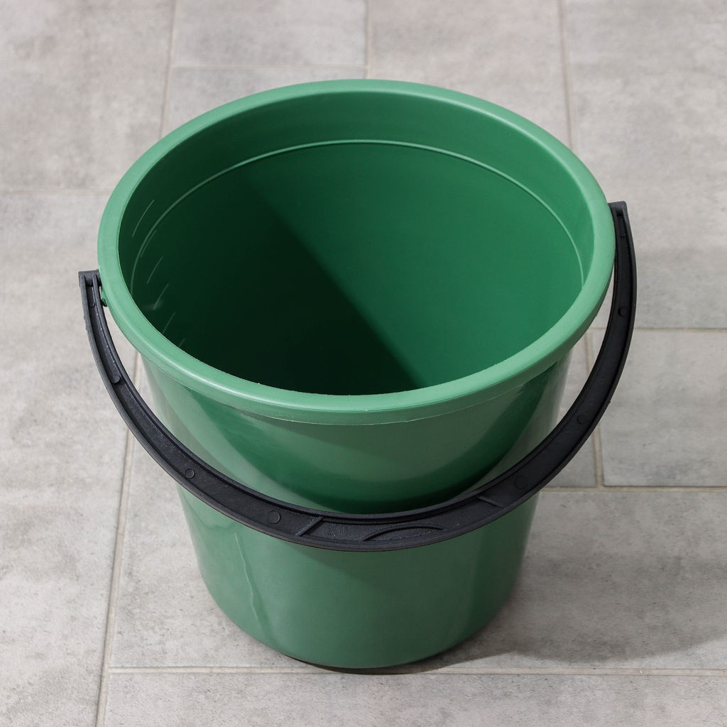 Ведро 10л с мерной шкалой цветное Челны ЕлПласт - Полимербыт фото 2