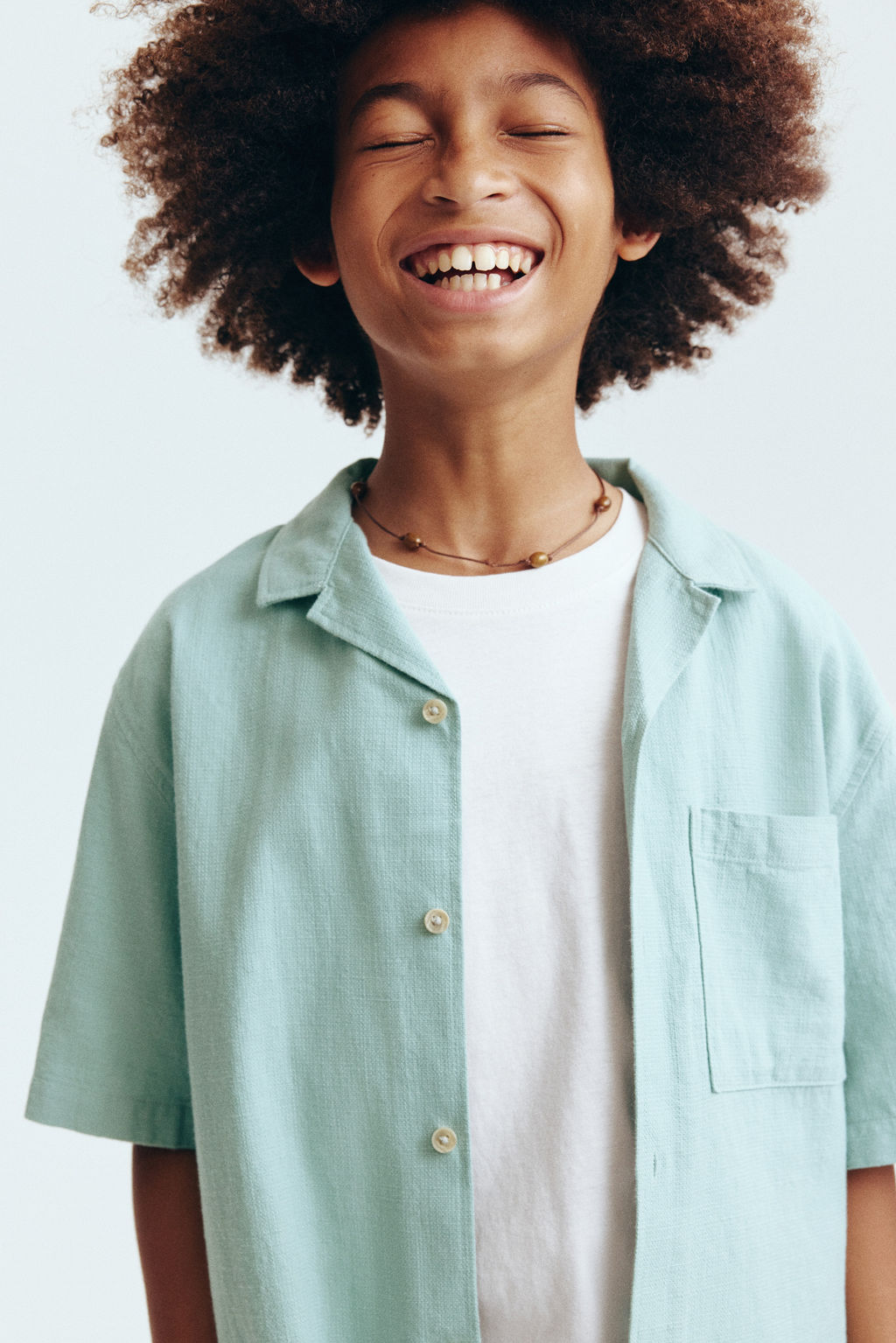Camisa resort de algod?n - H&m фото 3