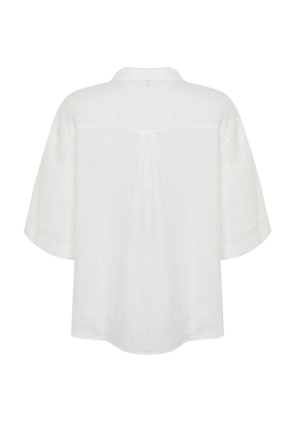 TRENDYOLMILLA Sar? %100 Keten Oversize Gomlek TWOSS24GO00122 фото 16