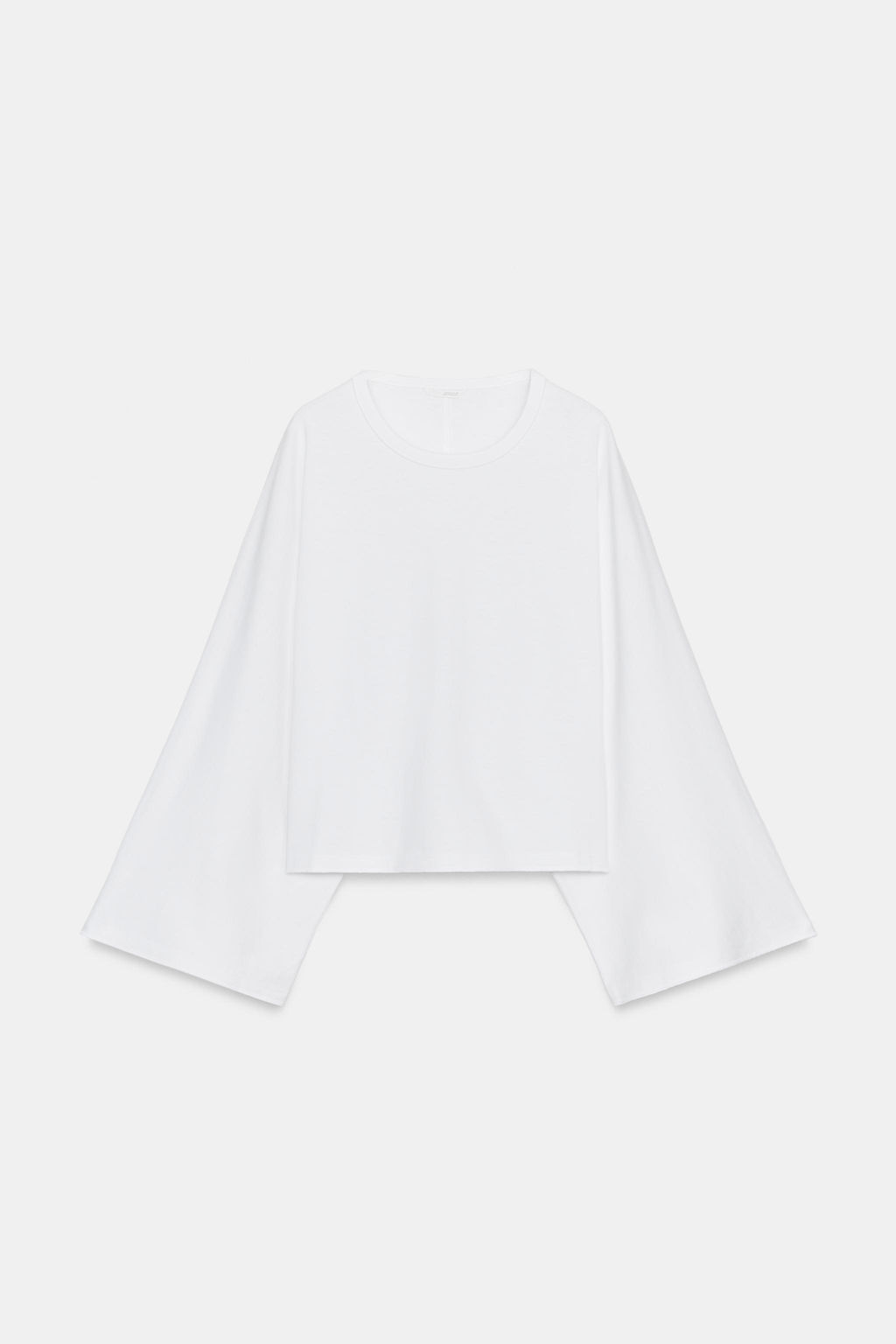 CAMISETA MANGA CAPA / Blanco - Zara фото 7
