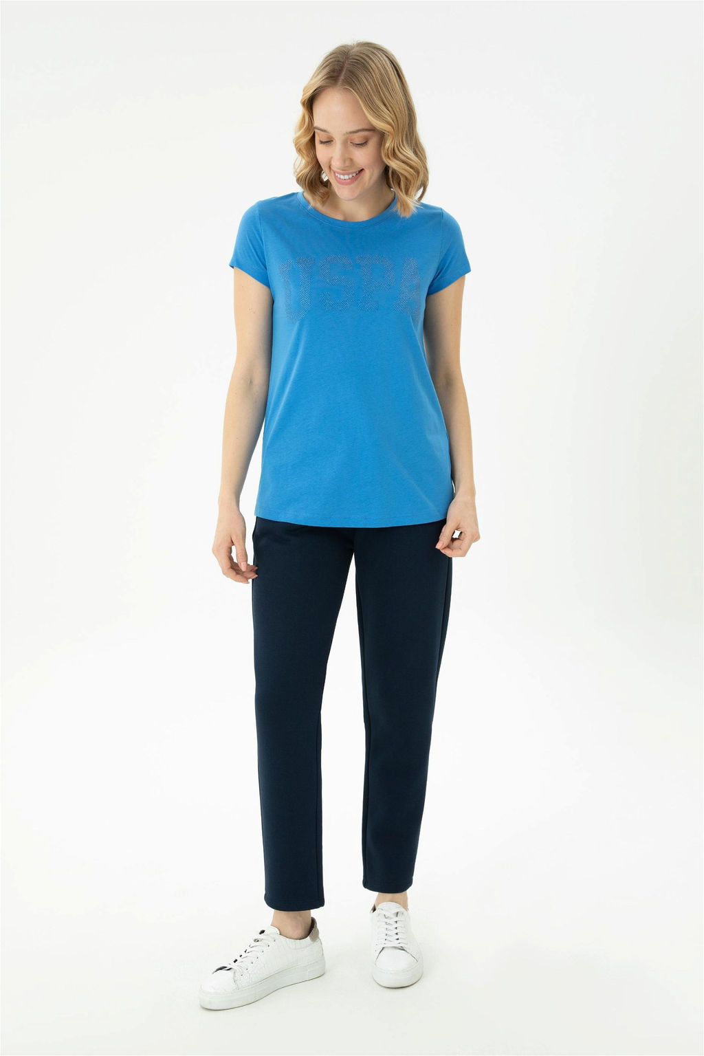 Женская базовая футболка Saks - U.s. polo assn фото 11