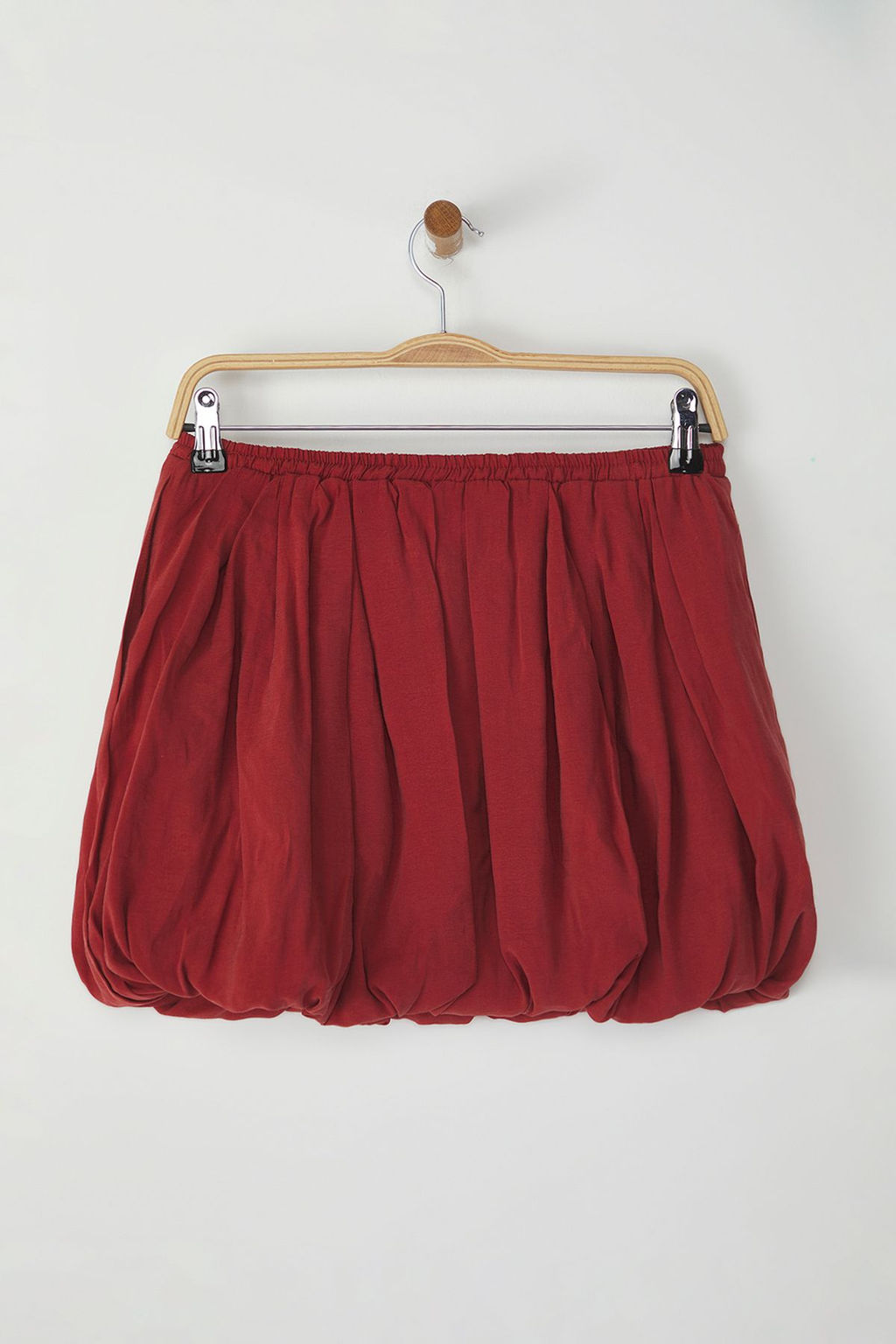 TRENDYOLMILLA Limited Edition Kiremit Balon Mini Modal Dokuma Etek TWOSS25ET00104 фото 5