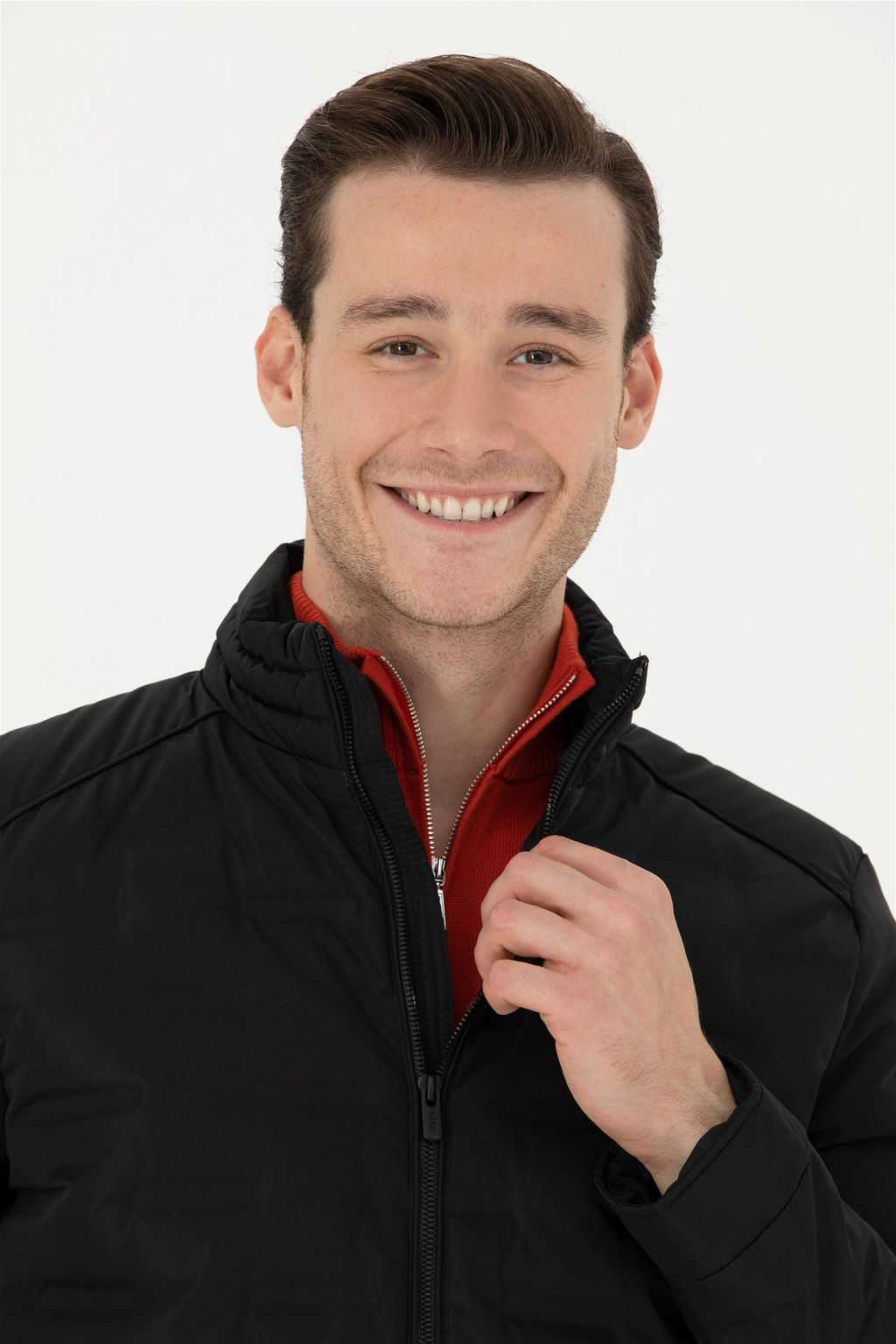 U. S. Polo Assn / Мужское черное пальто - U.s. polo assn фото 2