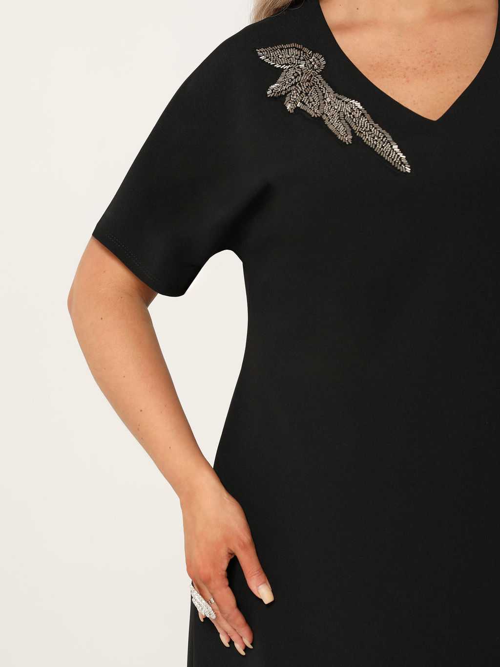 Платье 0421-1 черничный - Dora фото 12