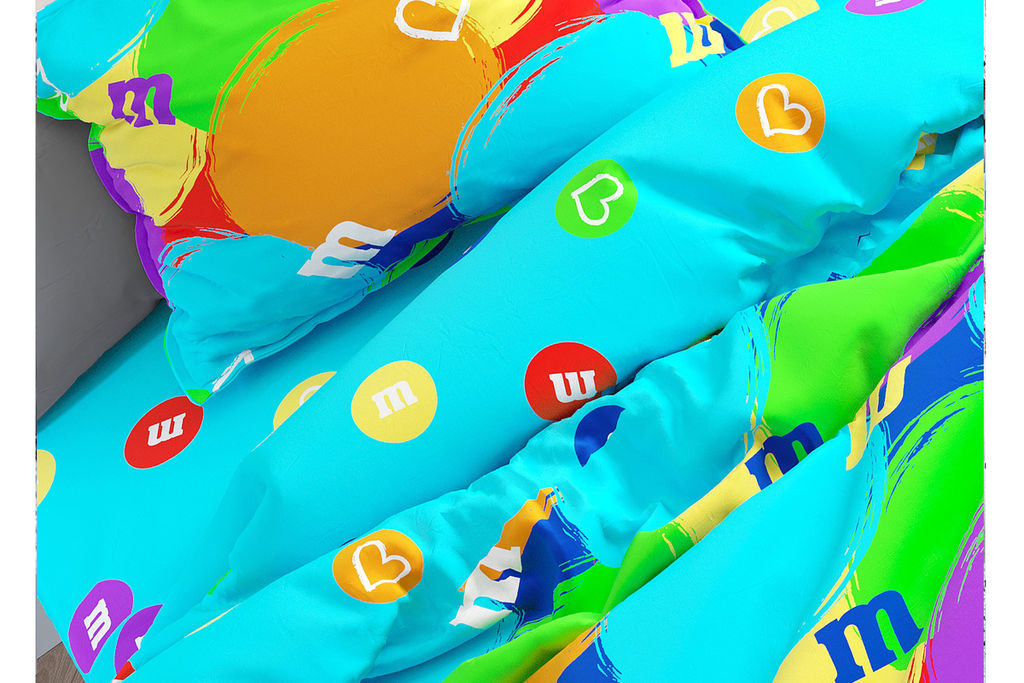 КПБ "Павлайн" FreeDom бязь 1,5 сп. "Конфетки" вид 1 с 1 нав. 70*70