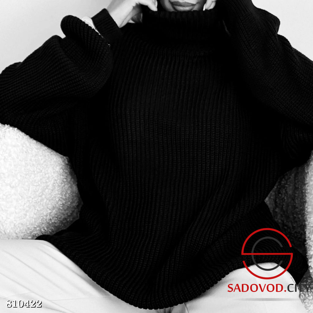 Свитер водолазка вязанная - Bruno фото 3