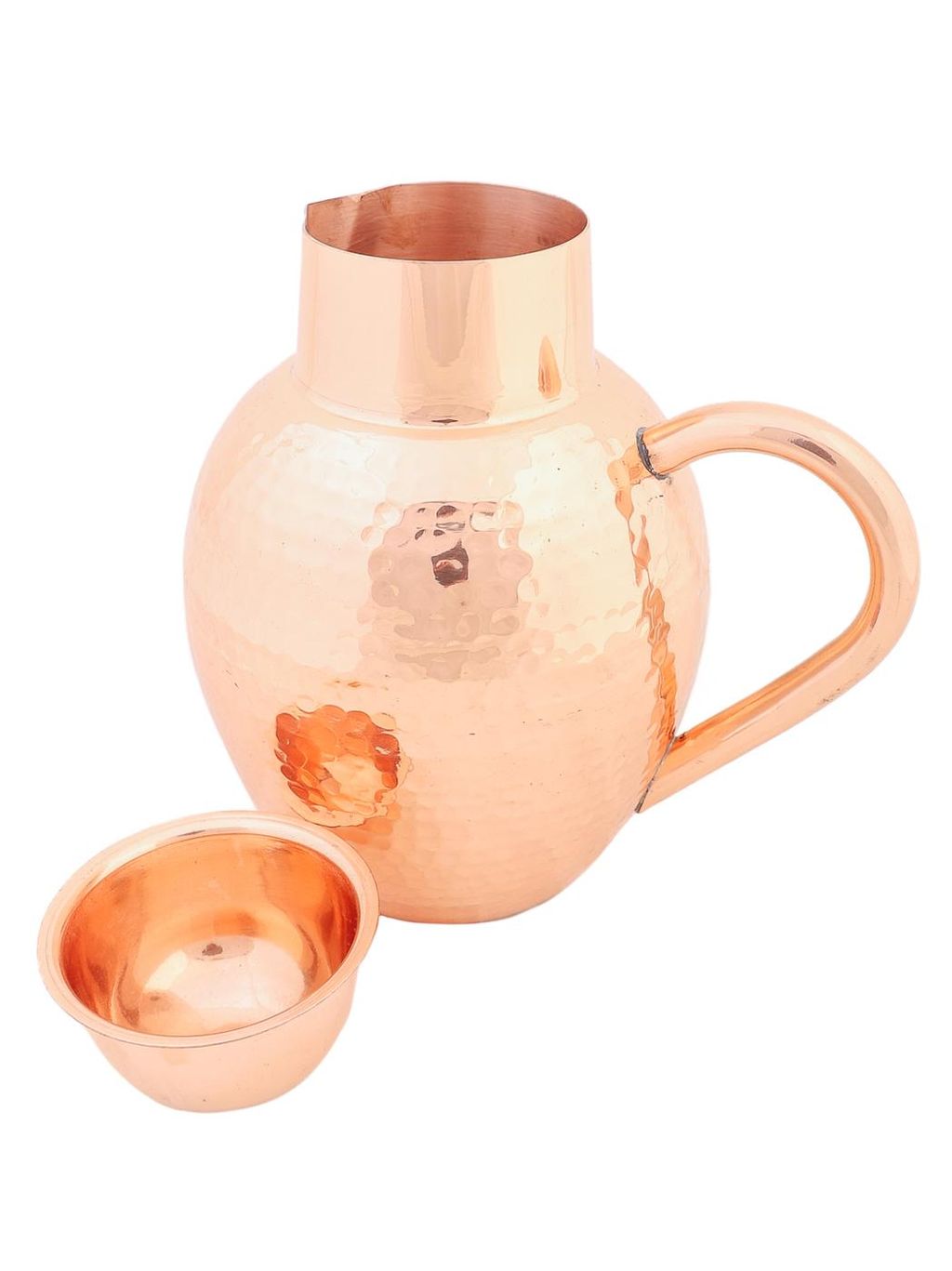 Кувшин декоративный (медь) № ПсСВ07 (полиш) - Ганг фото 2