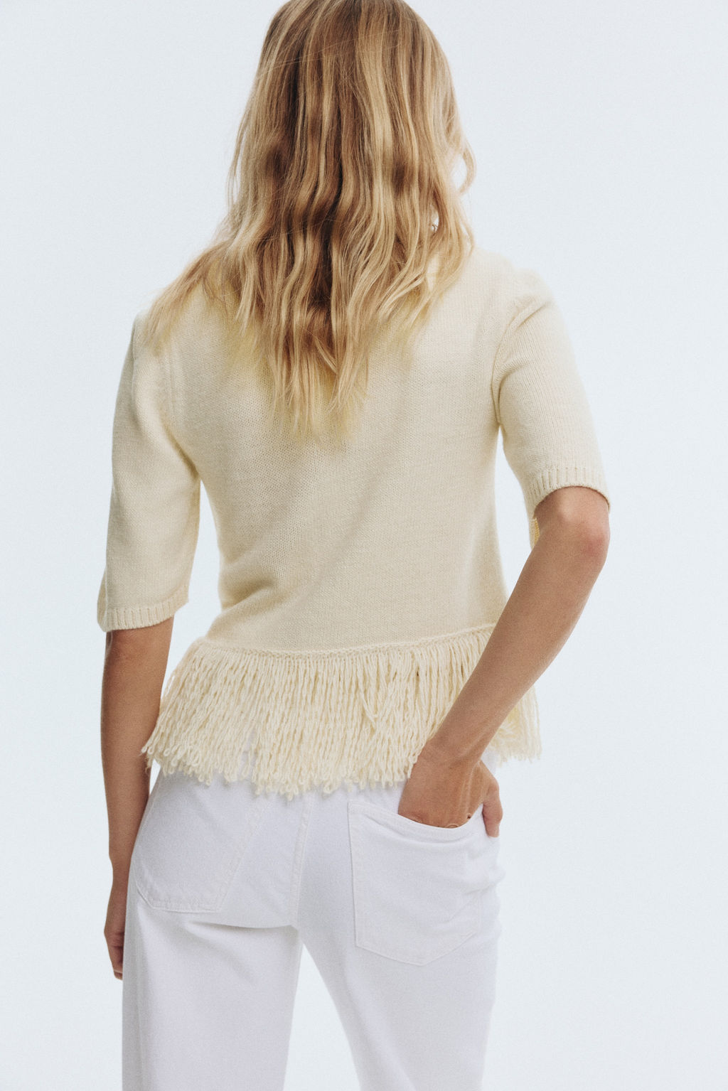 Jersey con flecos - H&m фото 6