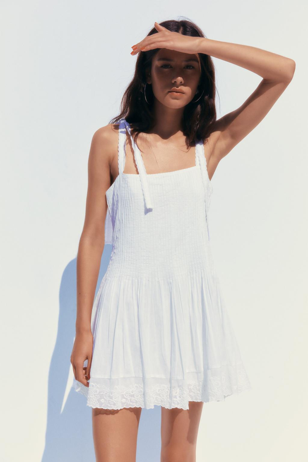 POPLIN SHORT DRESS - Zara фото 2