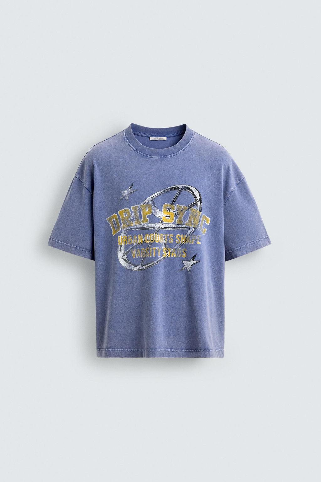 VARSITY GRAPHIC PRINT T-SHIRT - Zara фото 7
