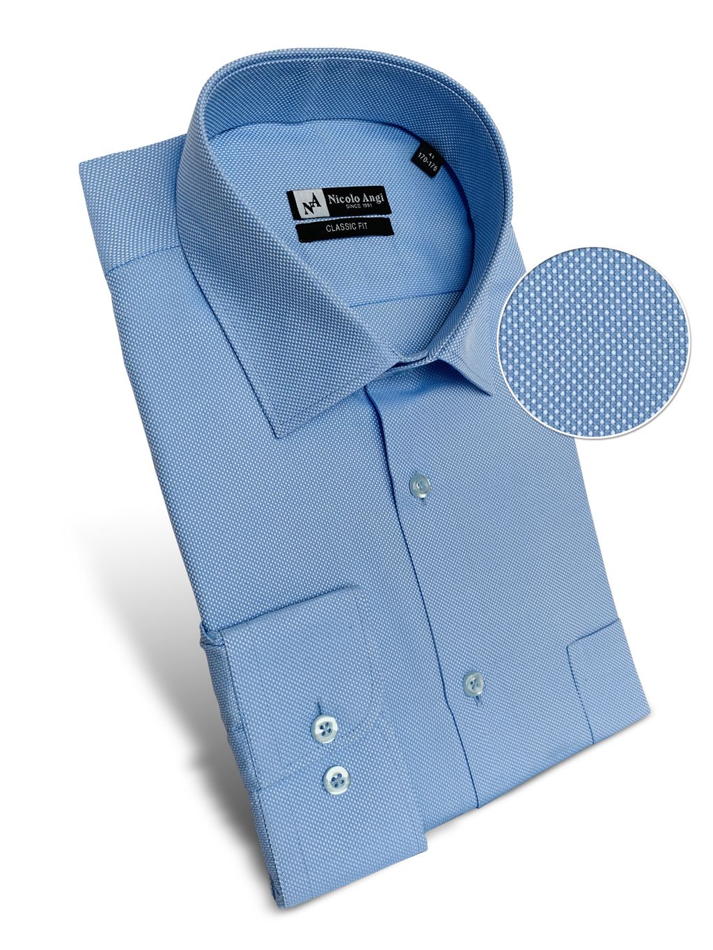 Мужская рубашка 122-с-08 - Nicolo angi фото 2