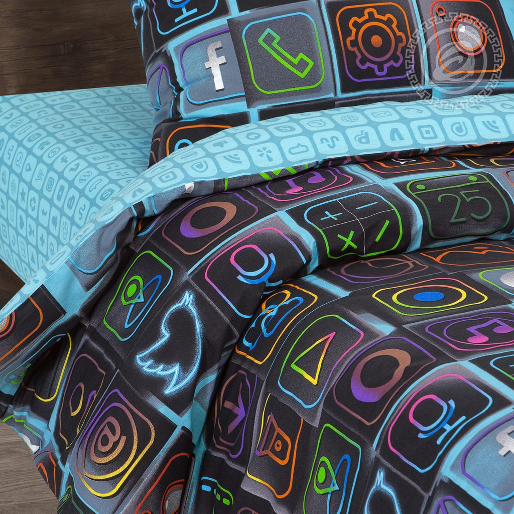 Постельное белье Смарт (поплин DE LUXE) Евро/Пододеяльник: 1 шт. - 215*200; Простыня: 1 шт. - 215*240; Наволочка: 2 шт. - 70*70; DE LUXE