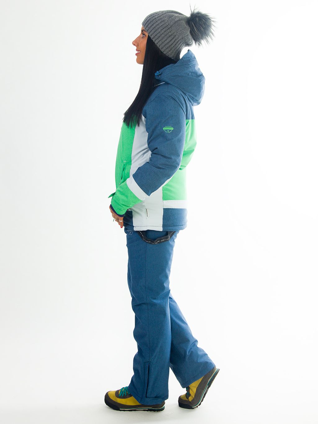 Костюм B-8687 Зеленый