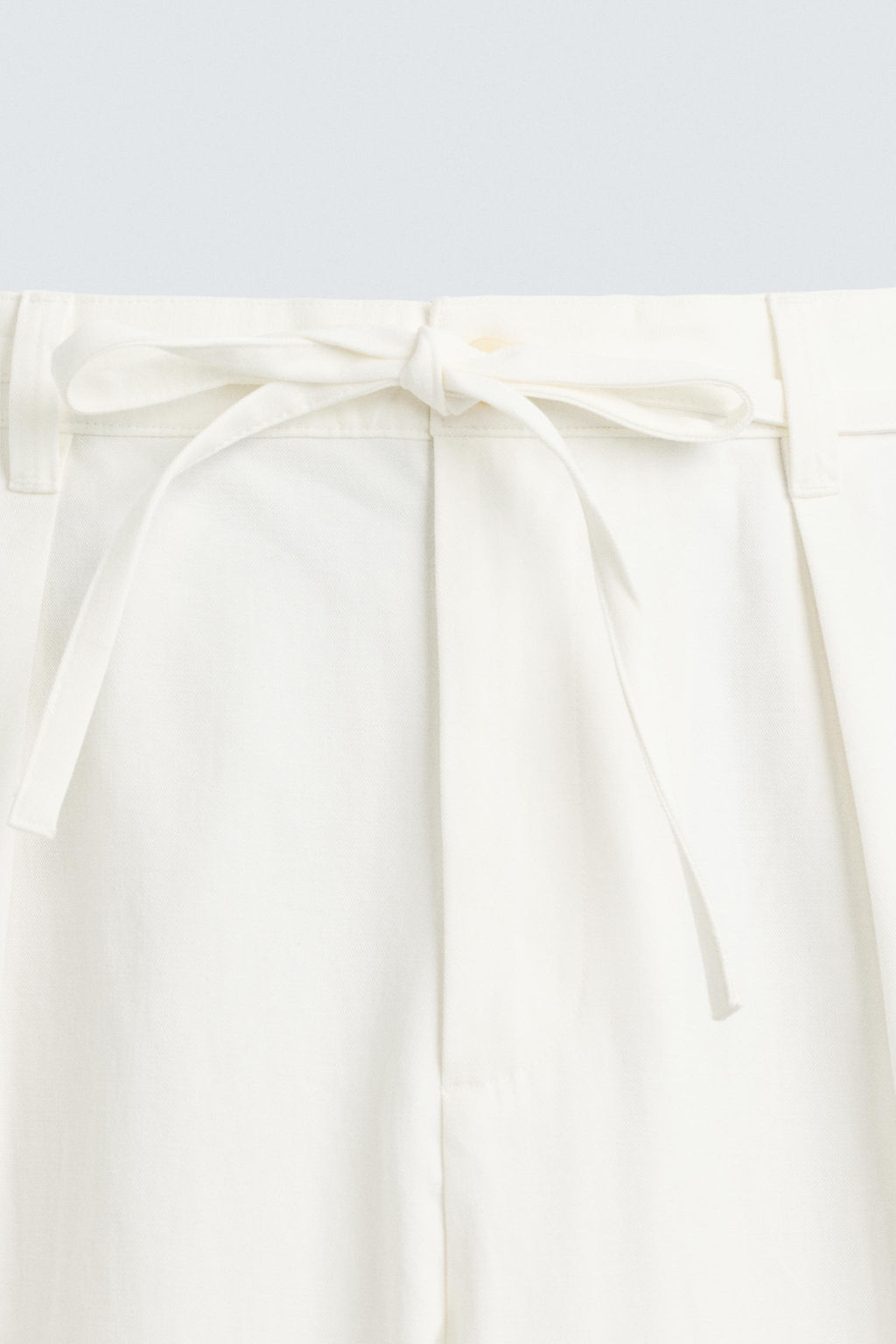 RELAXED FIT PLEATED TROUSERS - Zara фото 15