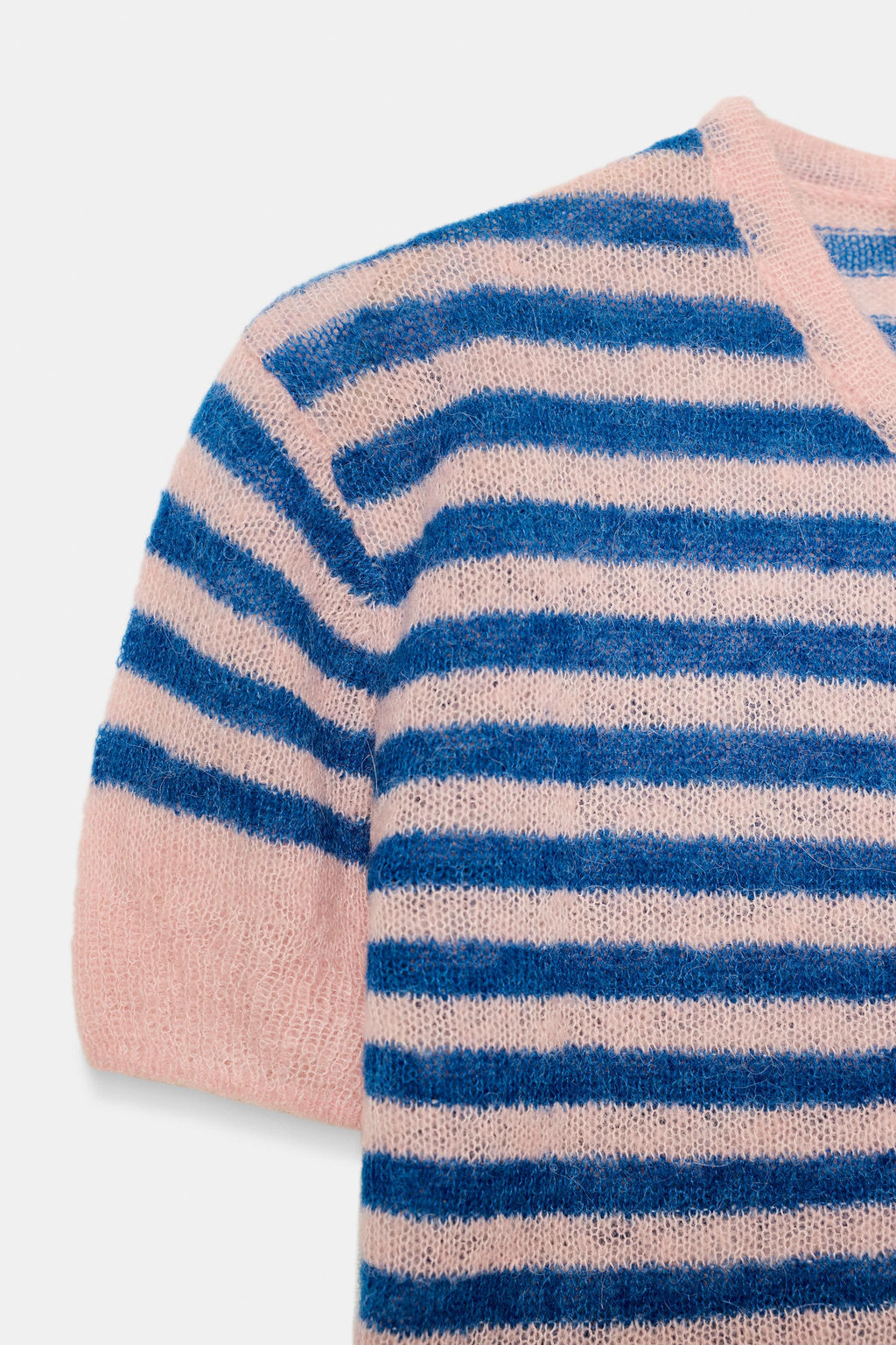 STRIPED WOOL BLEND JACKET - Zara фото 7