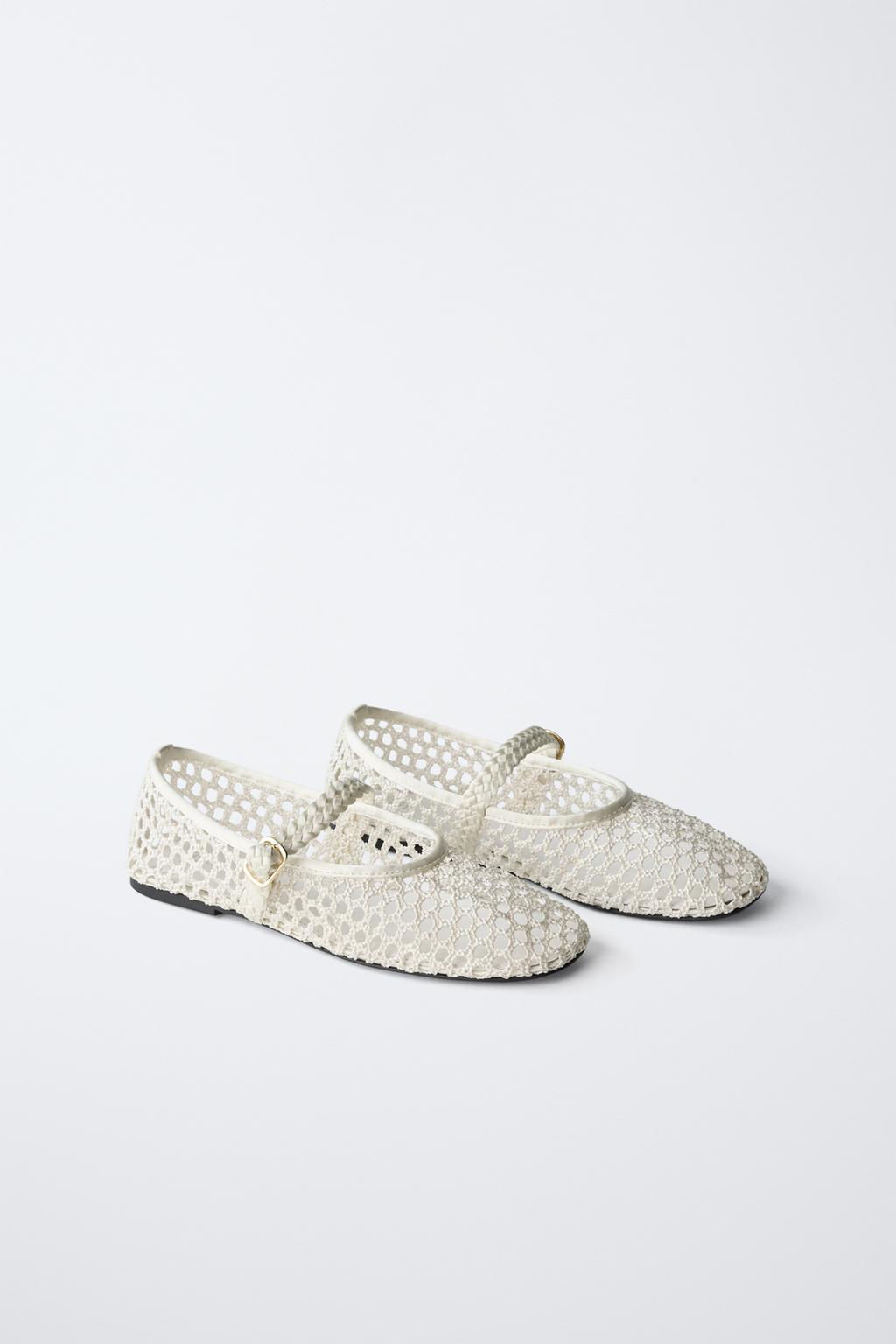 OPENWORK BALLERINAS - Zara фото 8