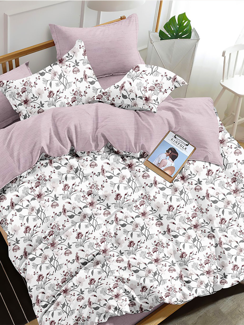 Постельное белье из поплина эксклюзив - Чаровница 1.5 сп. (нав.70х70)