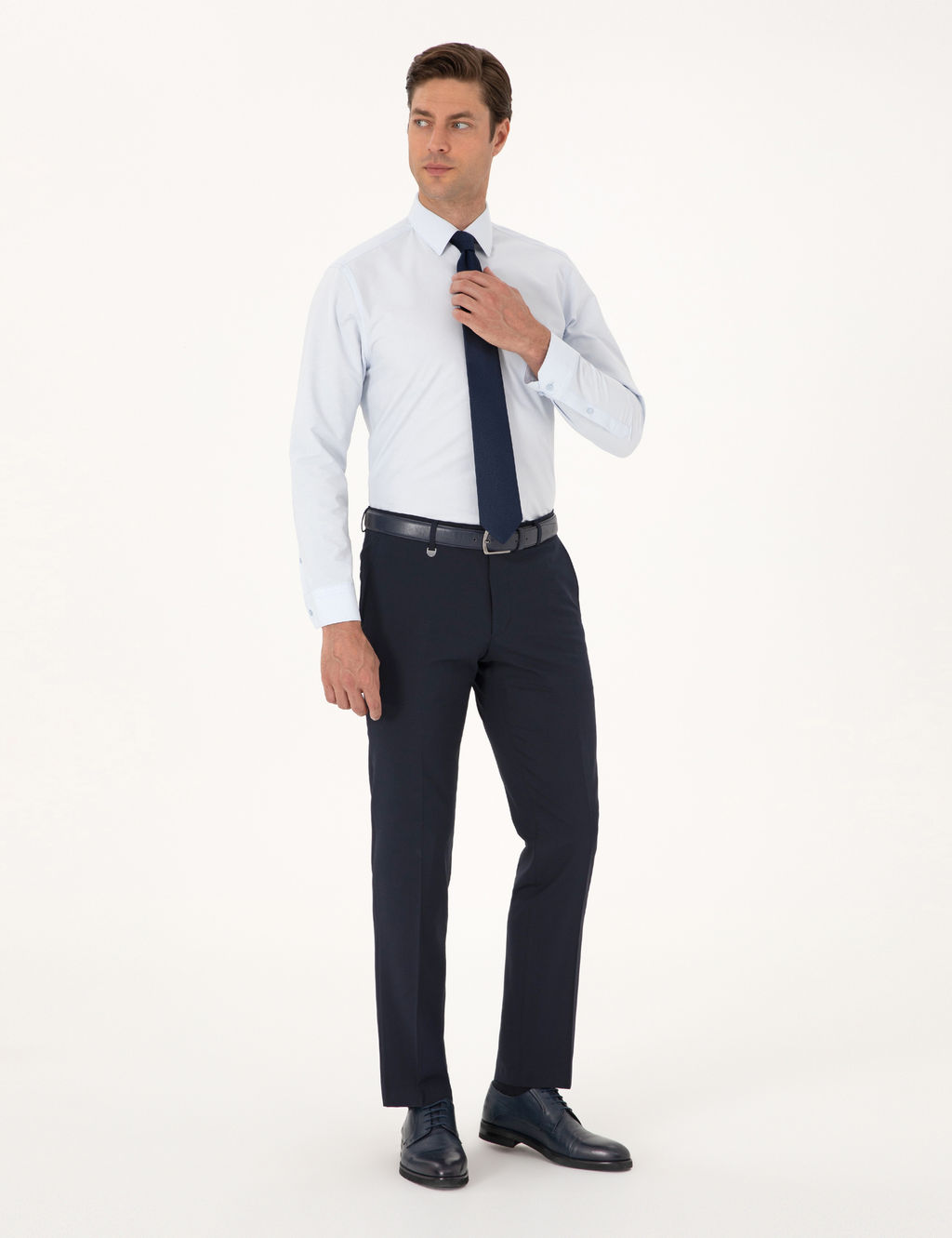 Lacivert Slim Fit Kuma_ Pantolon