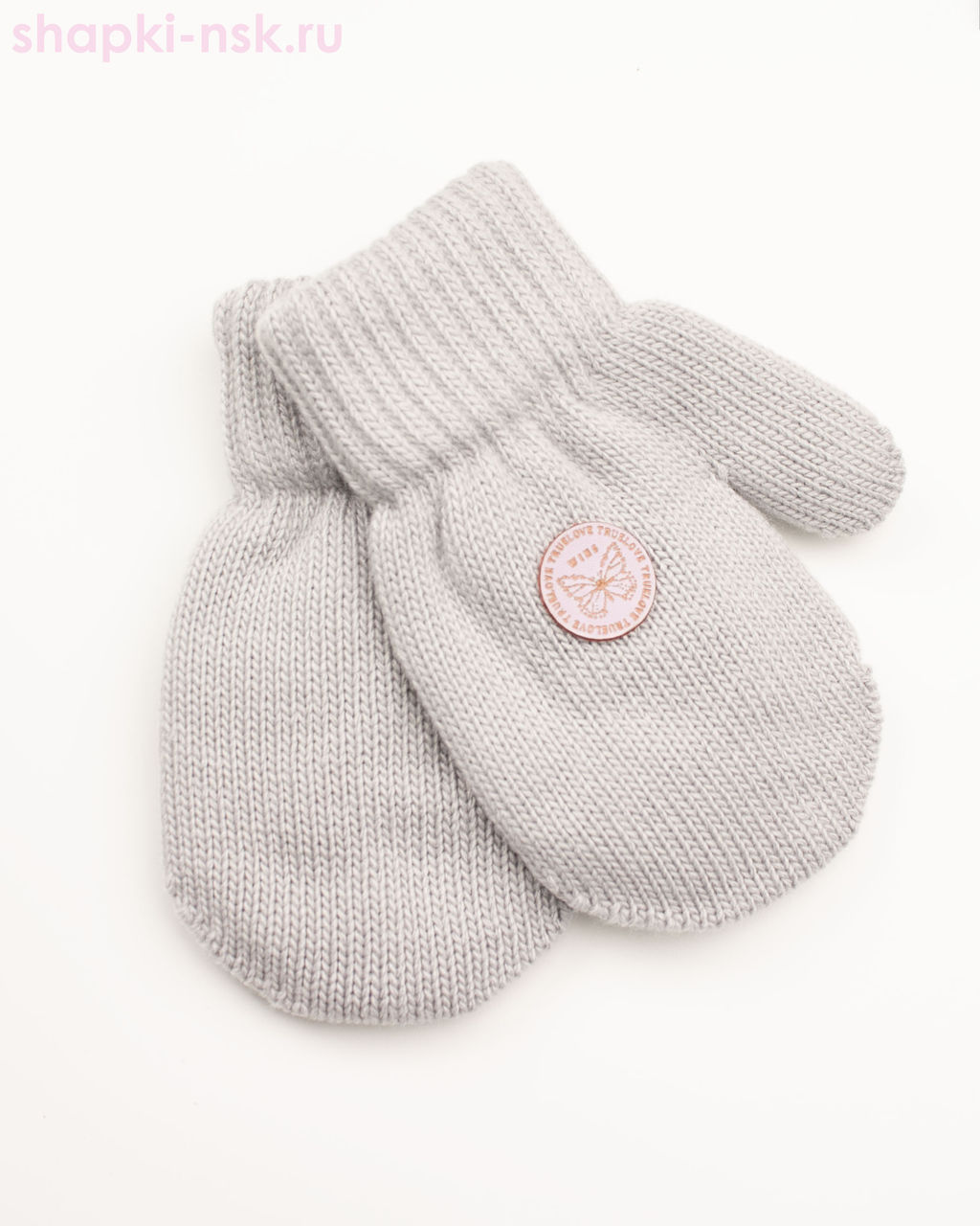 087-TMg Варежки для девочки (5-6 лет)