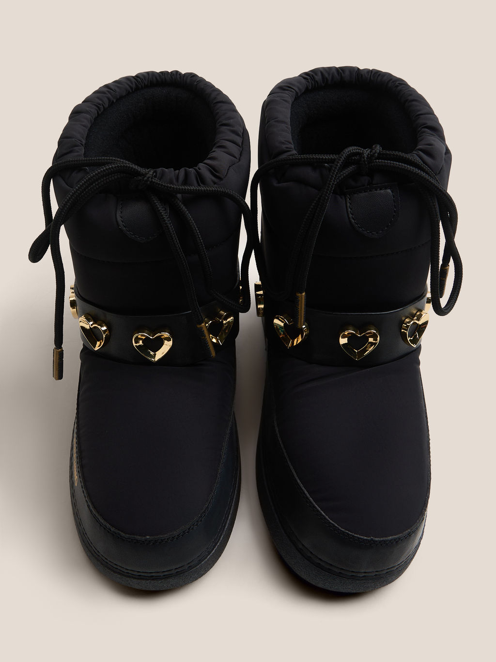 Женские дутики LOVE MOSCHINO SKI BOOT Артикул 4562698, черный  фото 4