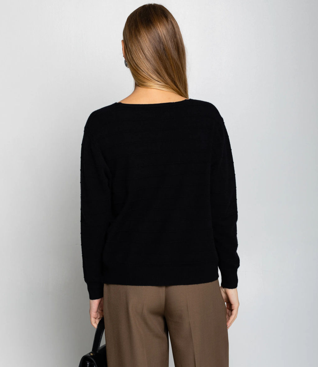 Джемпер #КТ20801, чёрный