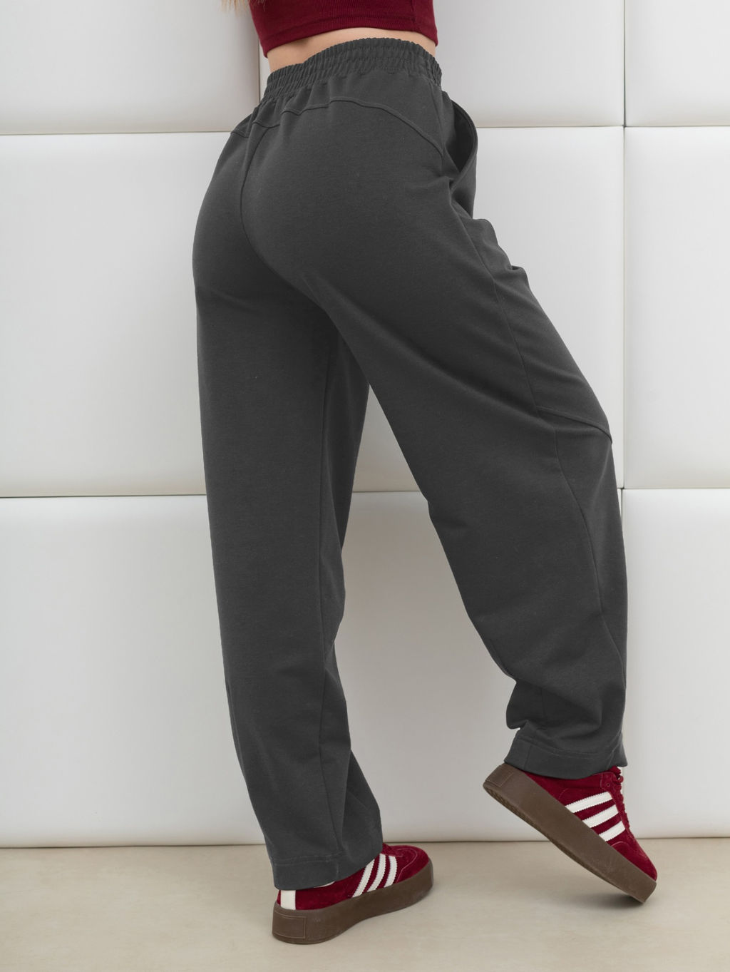 Брюки Бейс из футера с вискозой - Виотекс фото 5