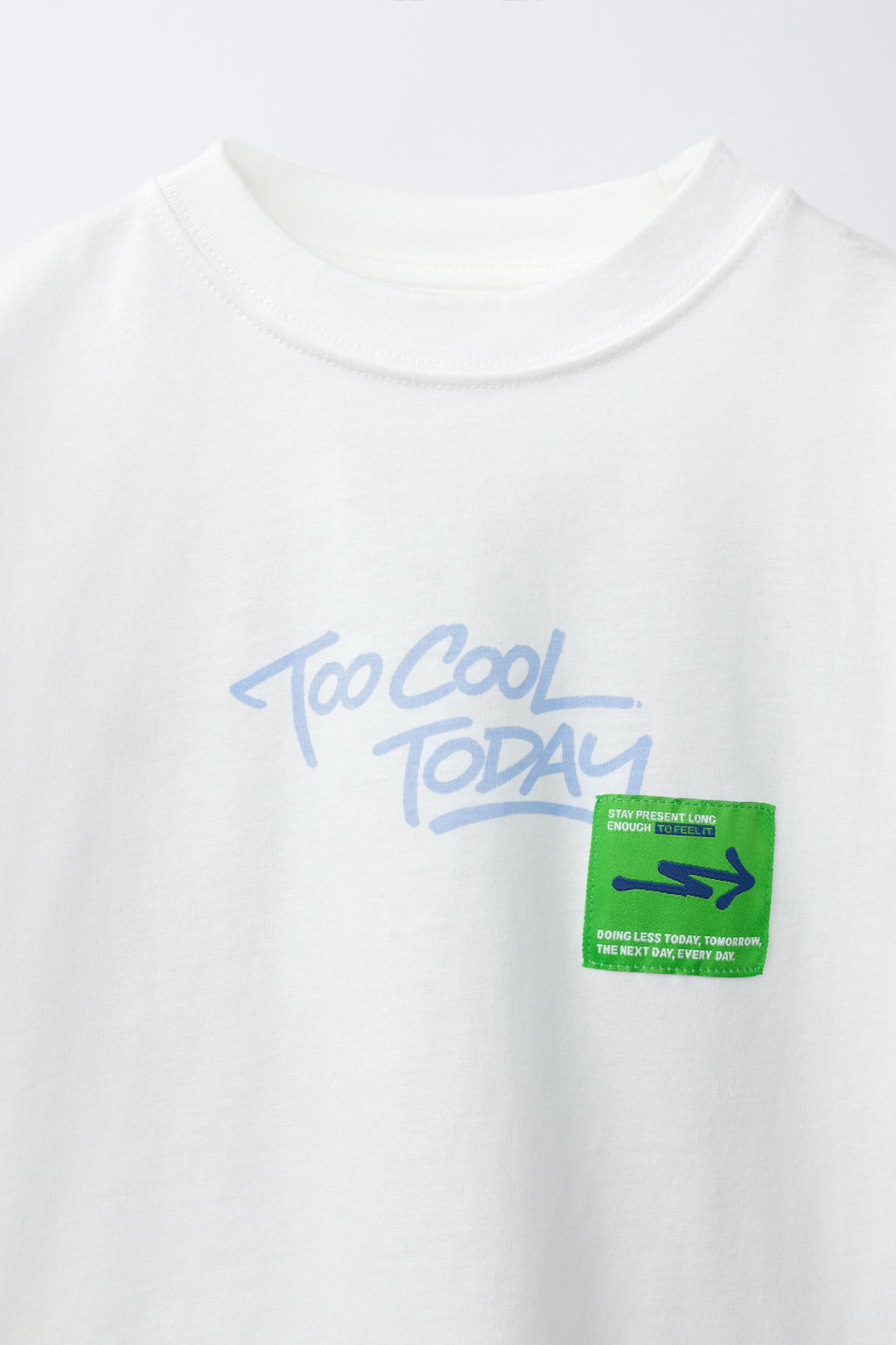 CAMISETA ESTAMPADO HELADO POLO / Blanco
