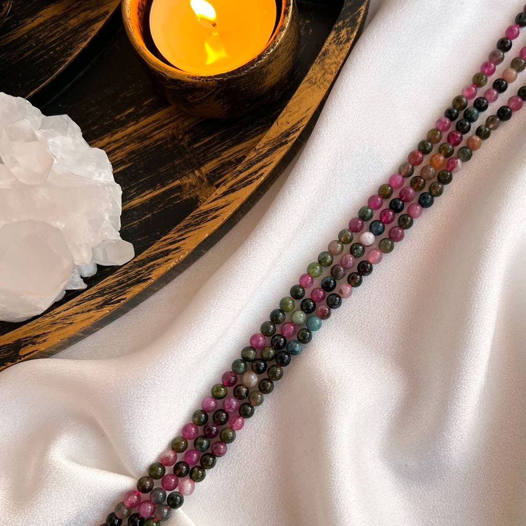 Бусины для украшений из Турмалина микс