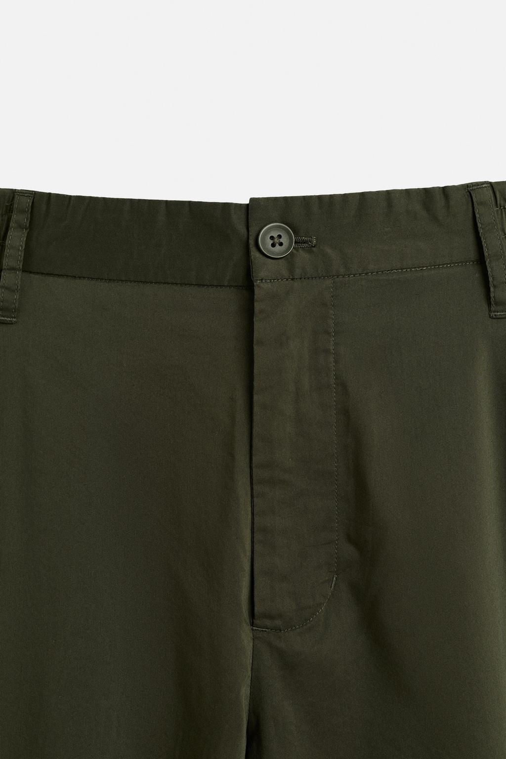 LIGHTWEIGHT RELAXED FIT TROUSERS - Zara фото 9