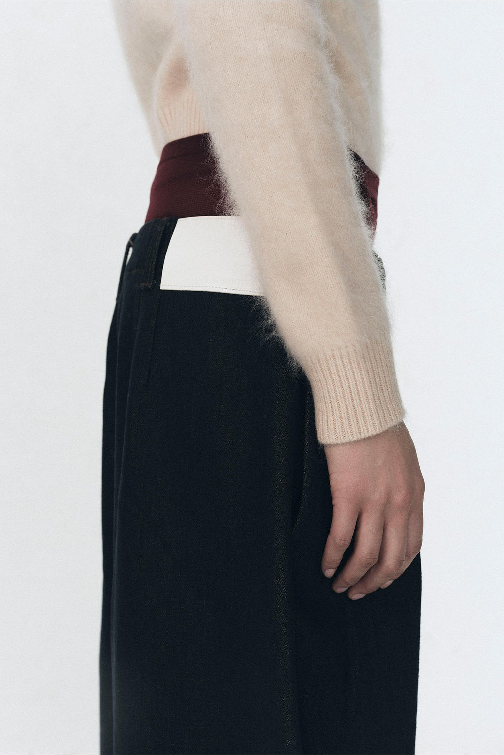 WIDE-LEG JEANS WITH DARTS SOSHIOTSUKI X ZARA фото 18