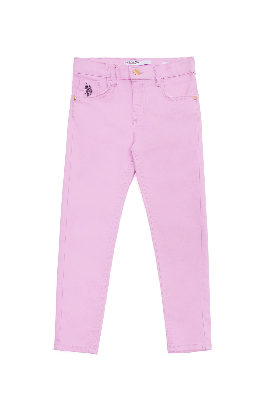 U. S. Polo Assn Брюки из парусины магнолии для девочек - U.s. polo assn фото 5