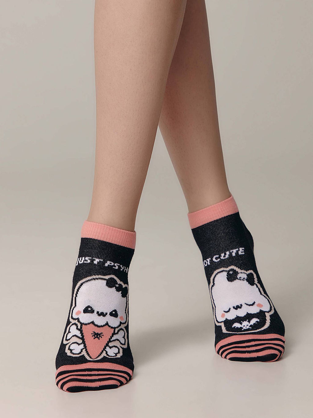 Цена за 2 пары. Носки Классические CONTE Носки женские HAPPY черный - Conte elegant фото 3