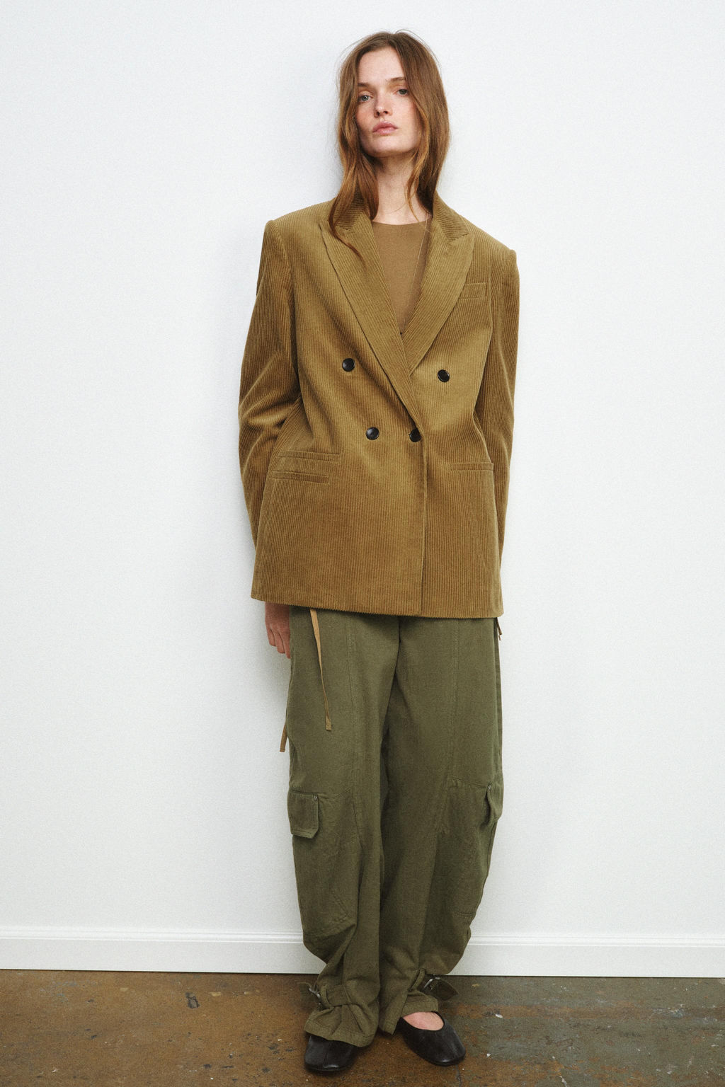 OVERSIZE CORDUROY BLAZER ZW COLLECTION LIMITED EDITION - Zara фото 10