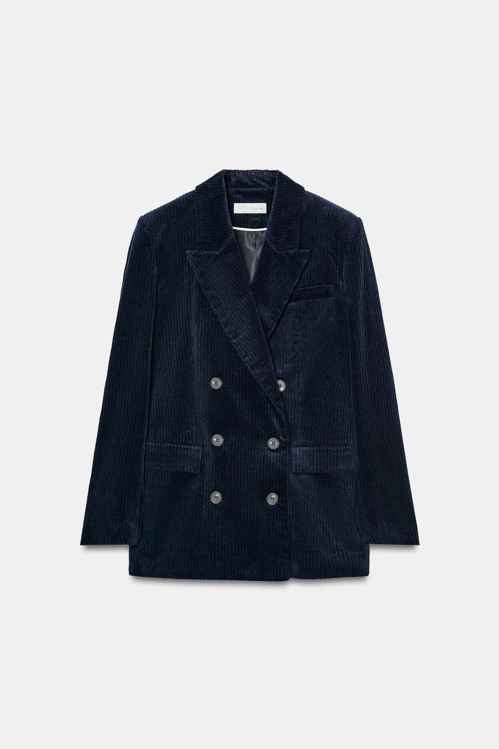 CORDUROY BLAZER WITH SHOULDER PADS - Zara фото 16