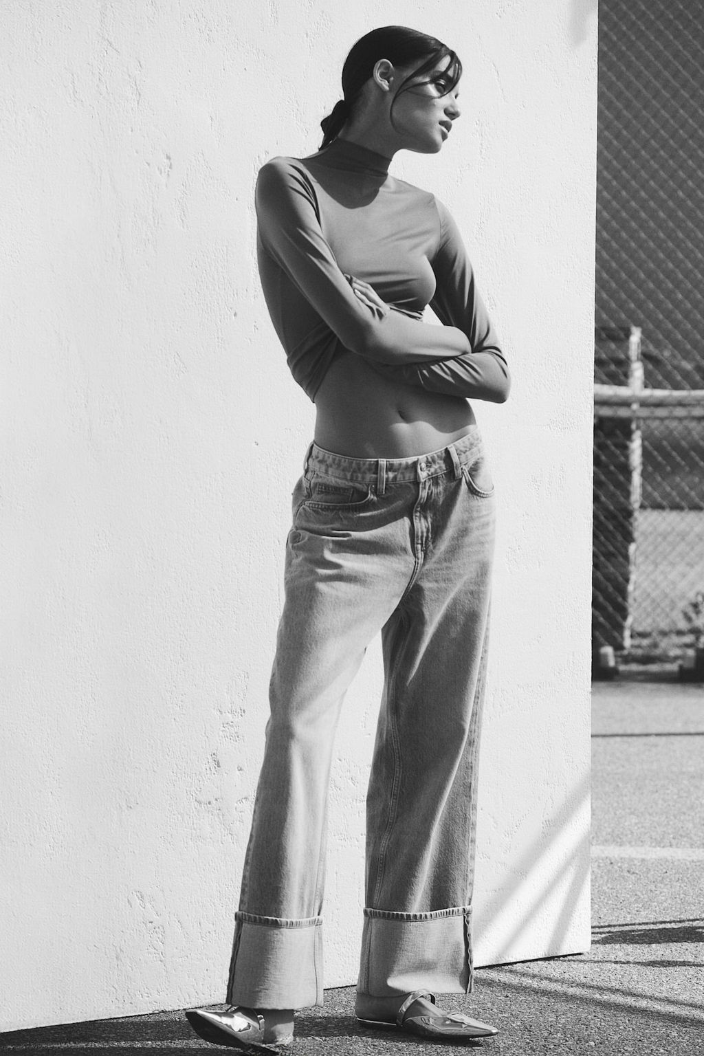 Baggy Wide Low Jeans - H&m фото 2