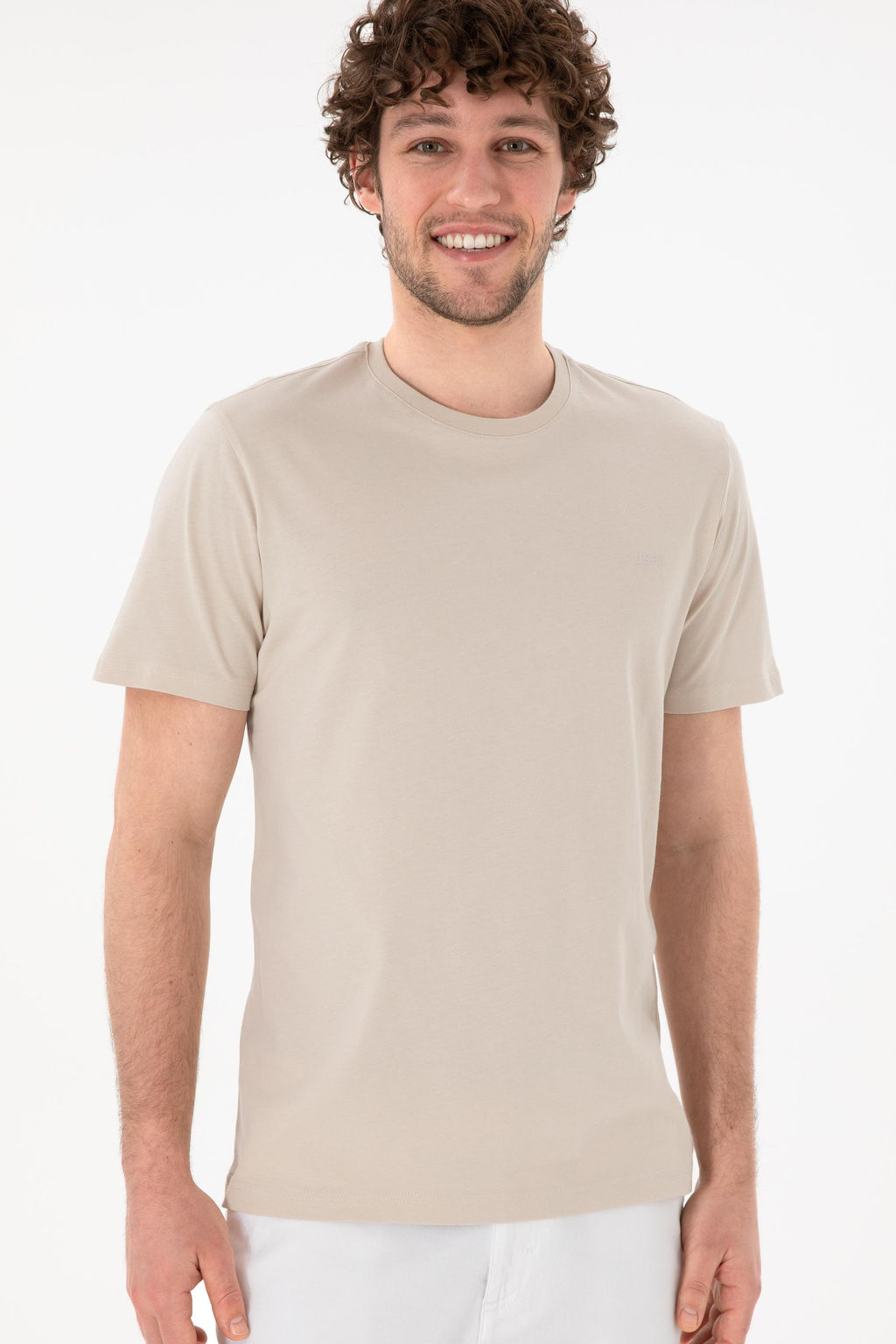 Erkek Regular Fit Bisiklet Yaka Ta_ Basic Ti__rt Sepette S_rpriz _ndirim - U.s. polo assn фото 4