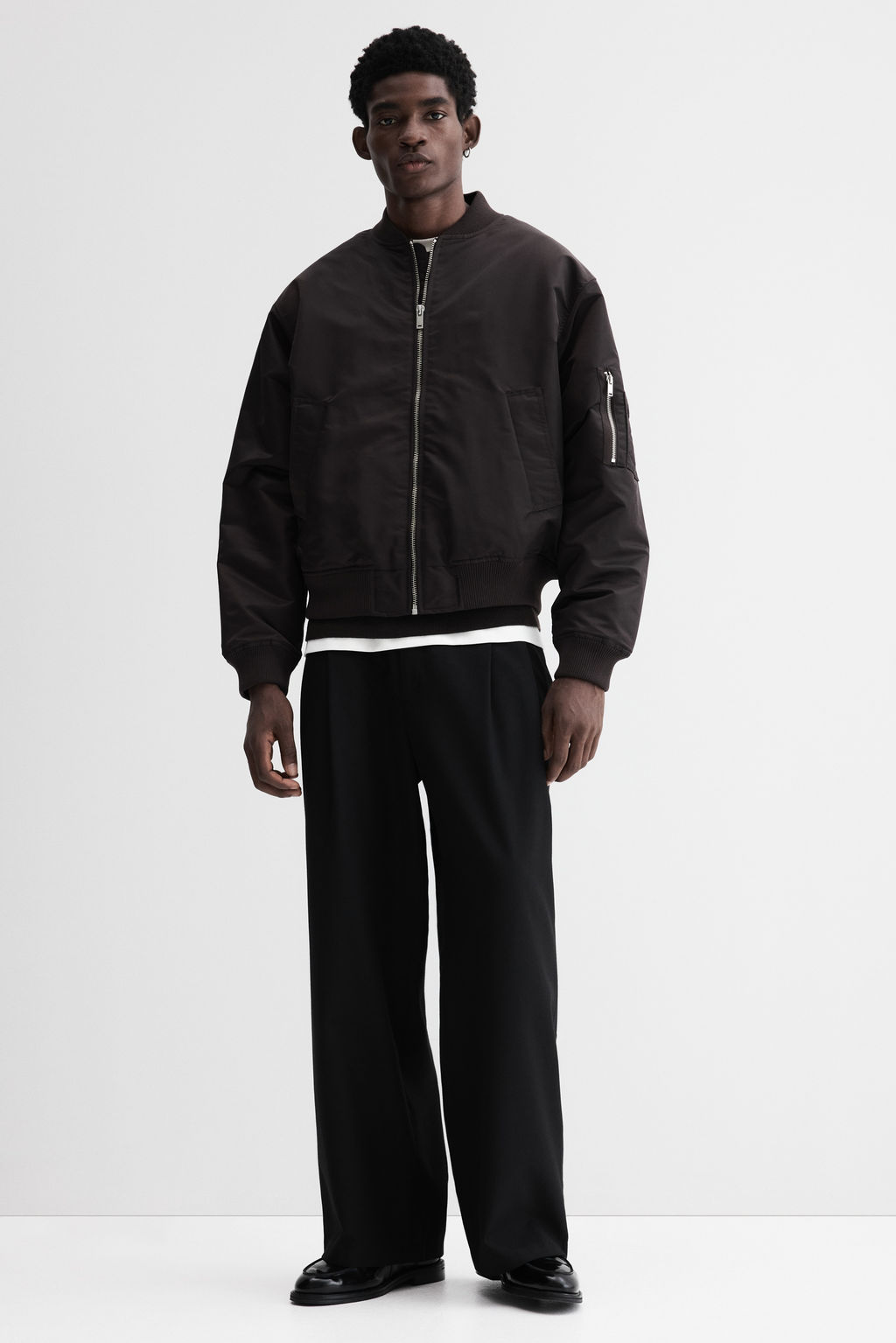 Cazadora bomber de nailon - H&m фото 2