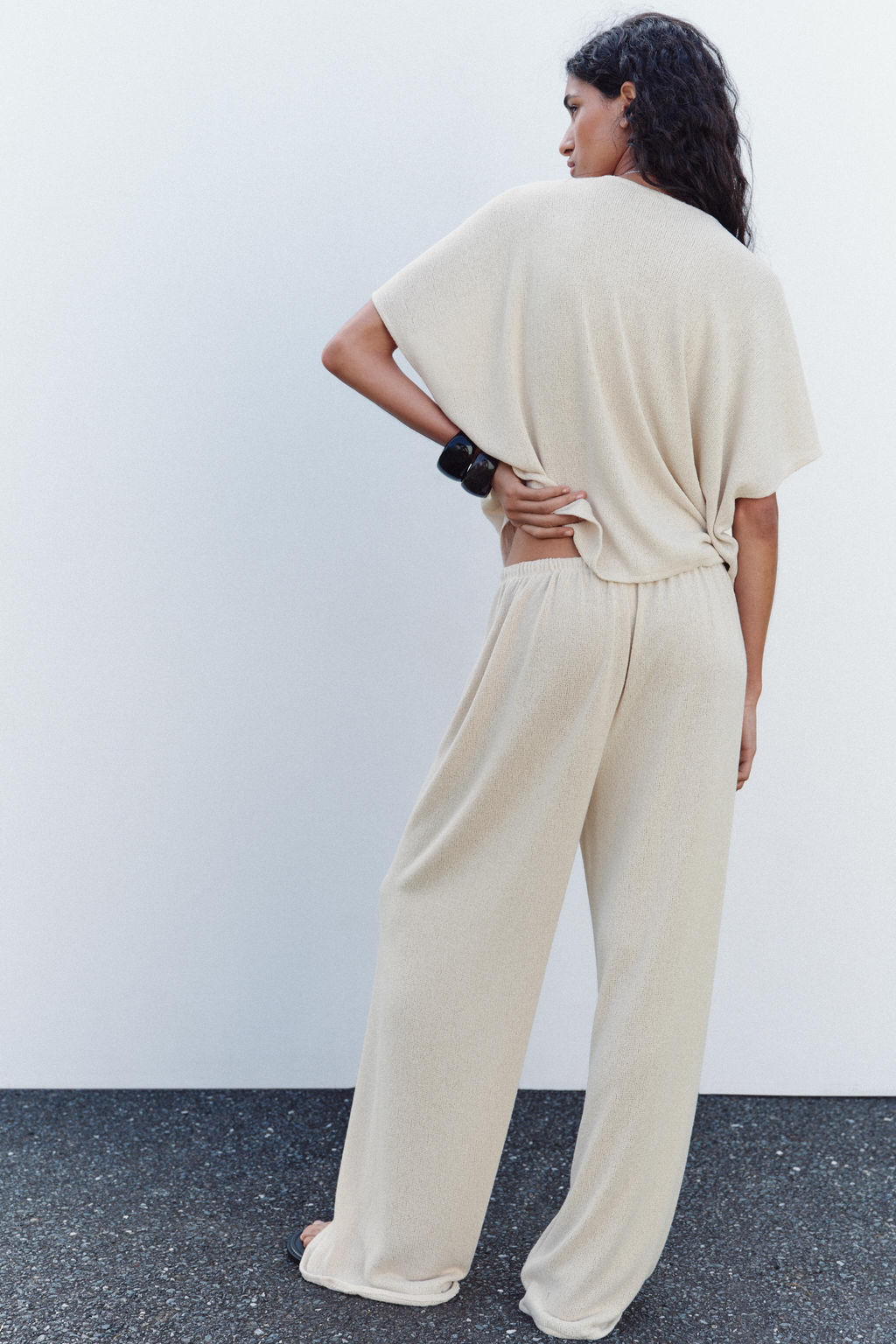 RUSTIC STRAIGHT-LEG TROUSERS