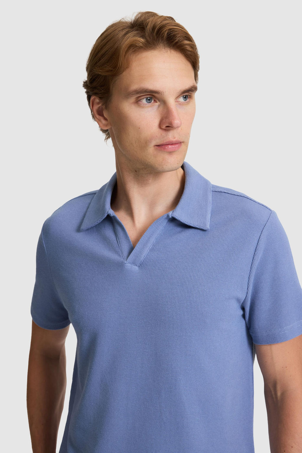 Erkek _ndigo Regular Fit Polo Yaka Ti__rt