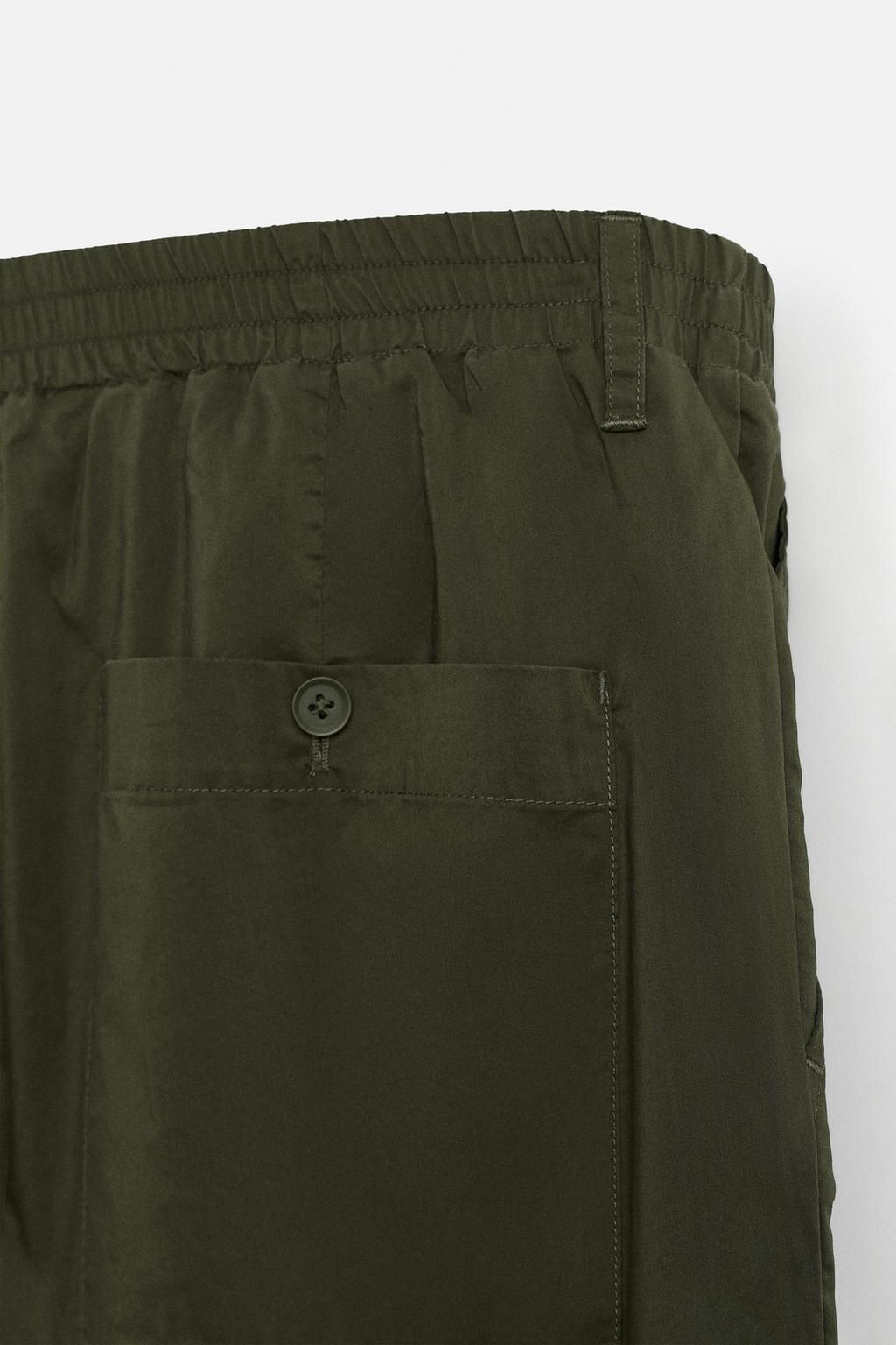 LIGHTWEIGHT RELAXED FIT TROUSERS - Zara фото 10