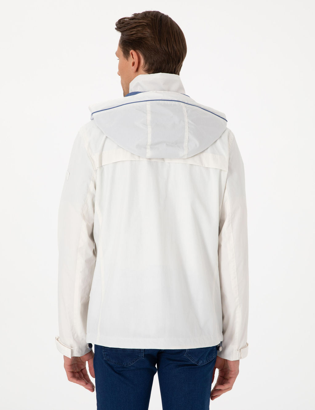 Ekru Kap__onlu Mont - Pierre cardin фото 5