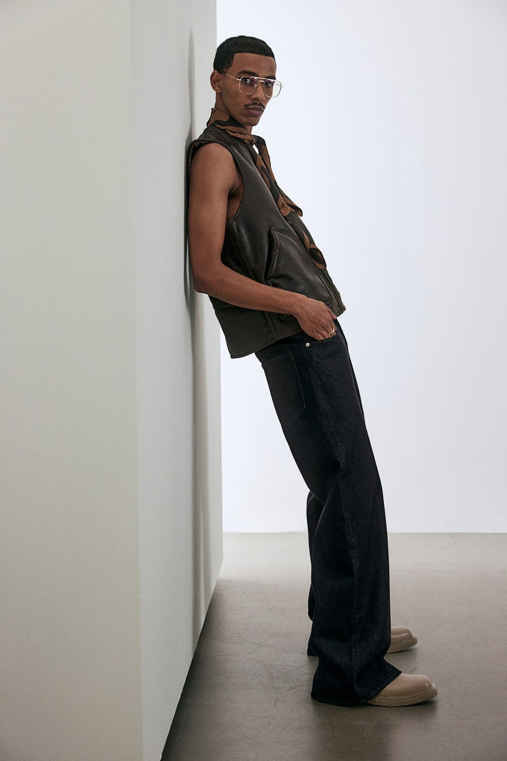 Wide High Jeans - H&m фото 4