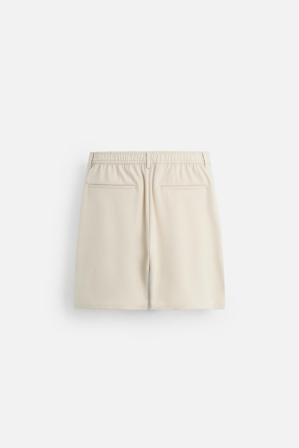 COMFORT REGULAR FIT BERMUDA SHORTS - Zara фото 6