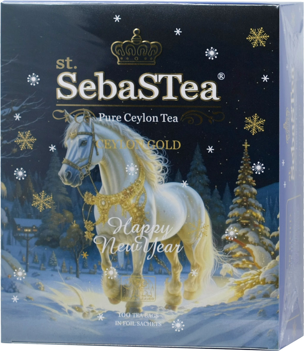 SebaSTea. Новый год. Fairy Tale (синий) карт.упаковка, 100 пак.