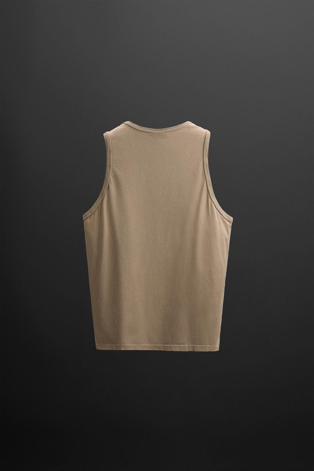 COTTON TANK TOP - Zara фото 4