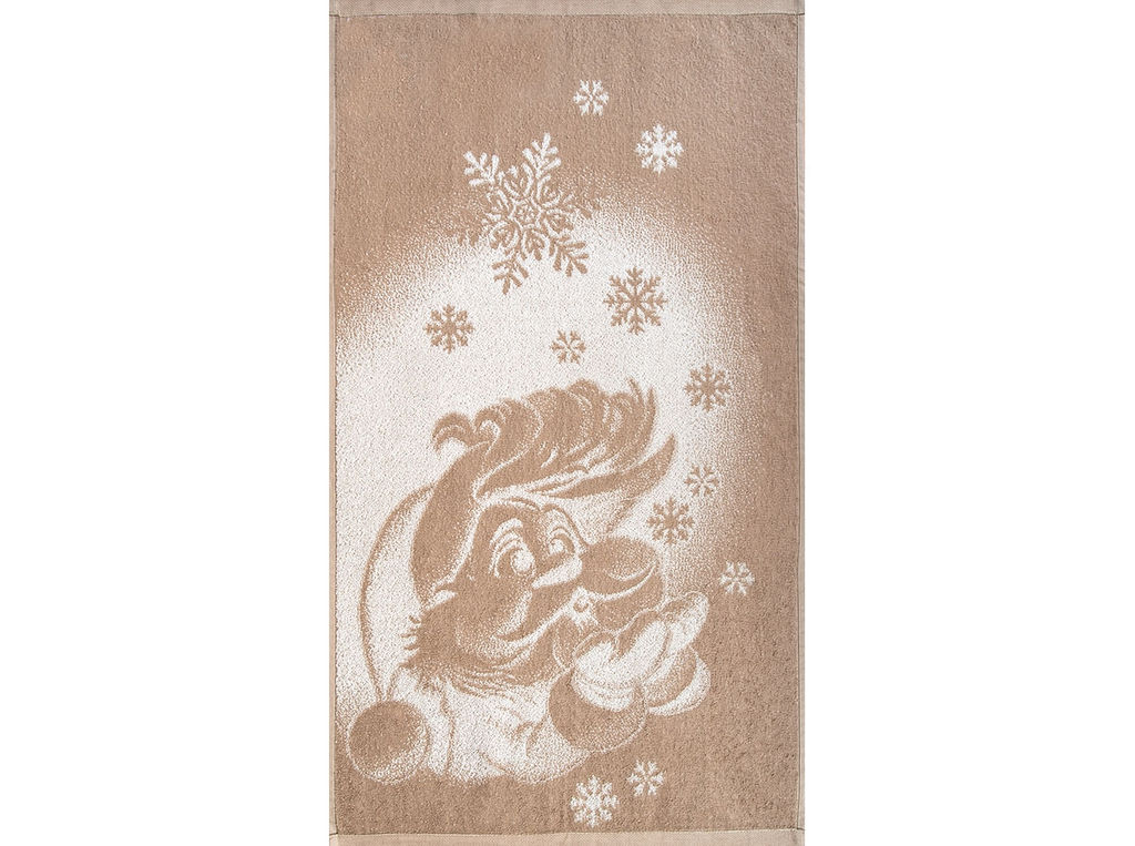 Полотенце махровое 6с103.512ж2 Морозко (лен3) 50х90см