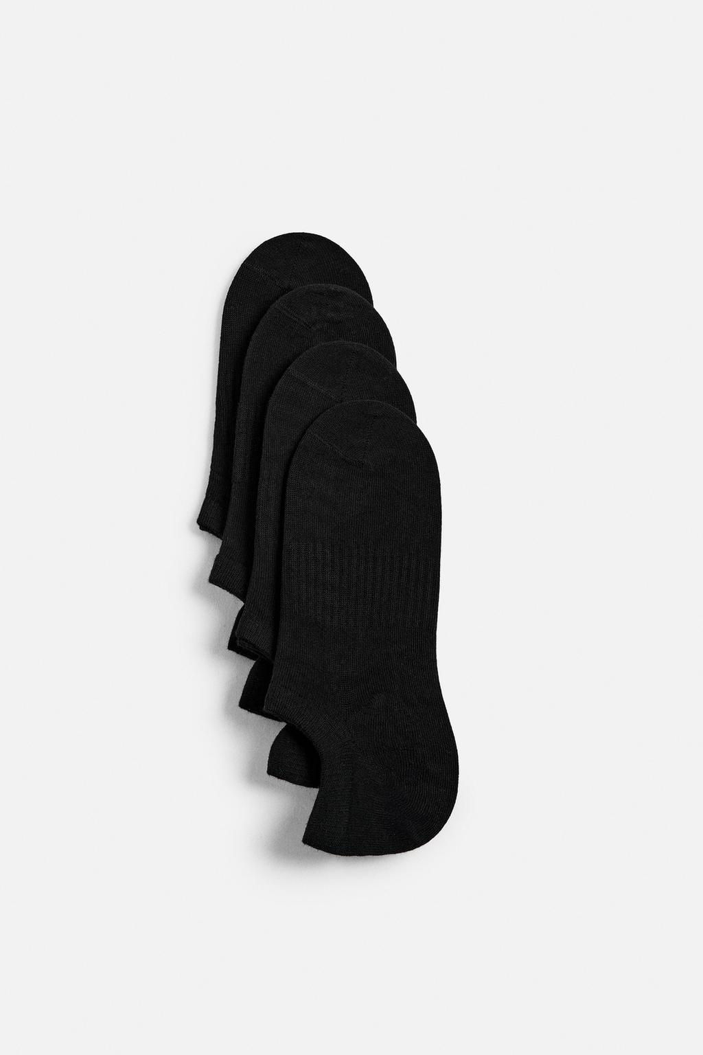4-PACK OF NO-SHOW SOCKS - Zara фото 3