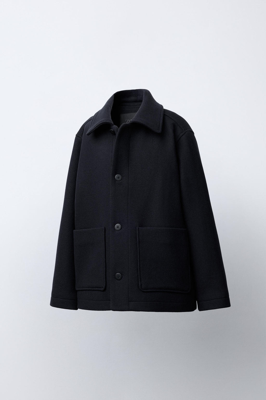 CROPPED WOOL BLEND JACKET