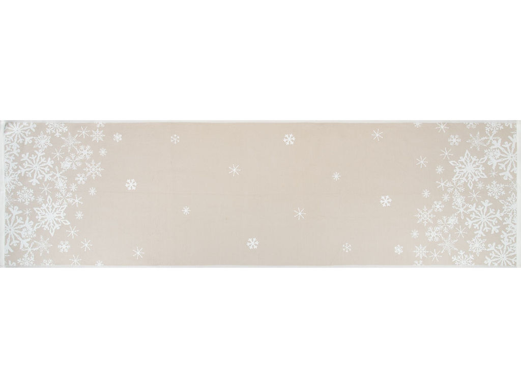 Полотенце 5с22.312ж1 Снежинки-арт(ДТЭ лён) 50х180 см