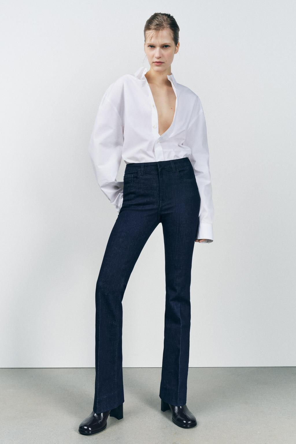 ZW COLLECTION BOOTCUT MID-WAIST JEANS